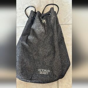 Victoria's Secret Black Sparkle Backpack
